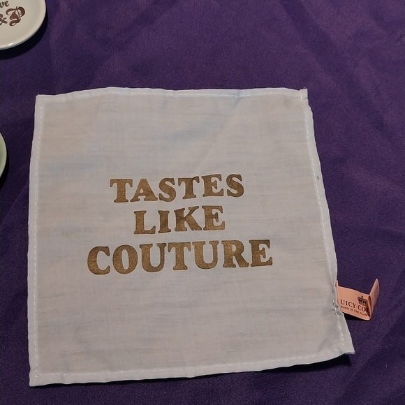 Rare htf juicy couture picnic basket child's tea set - Picture 4 of 12